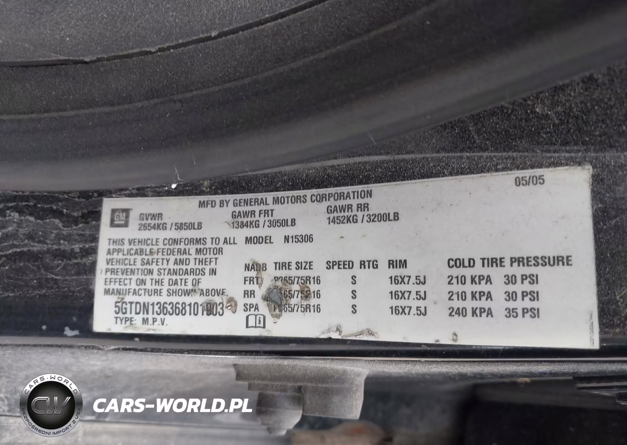 2006 Hummer H3 Suv VIN:5GTDN136368101903 - 9
