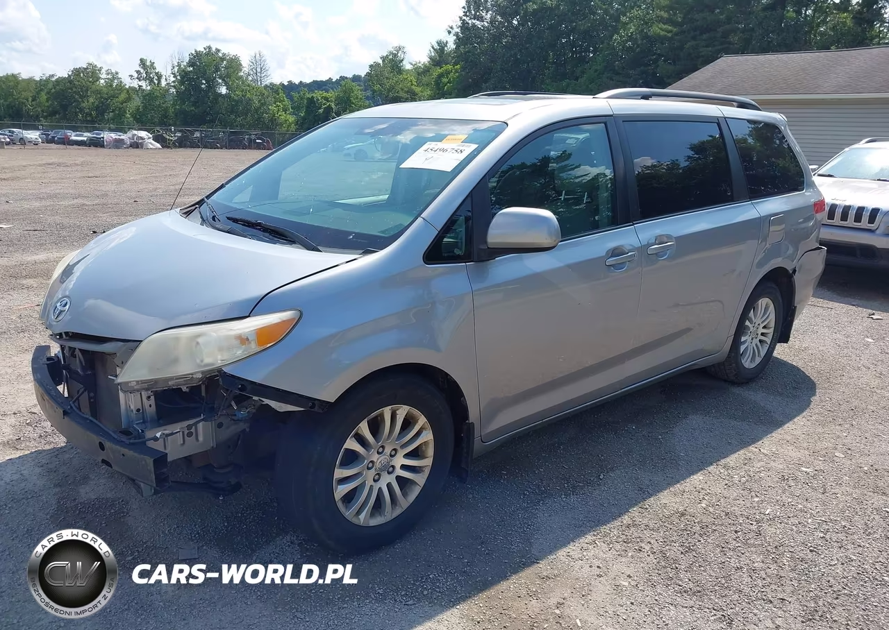 2012 Toyota Sienna Xle V6 8 Passenger VIN:5TDYK3DC9CS216093 - 2