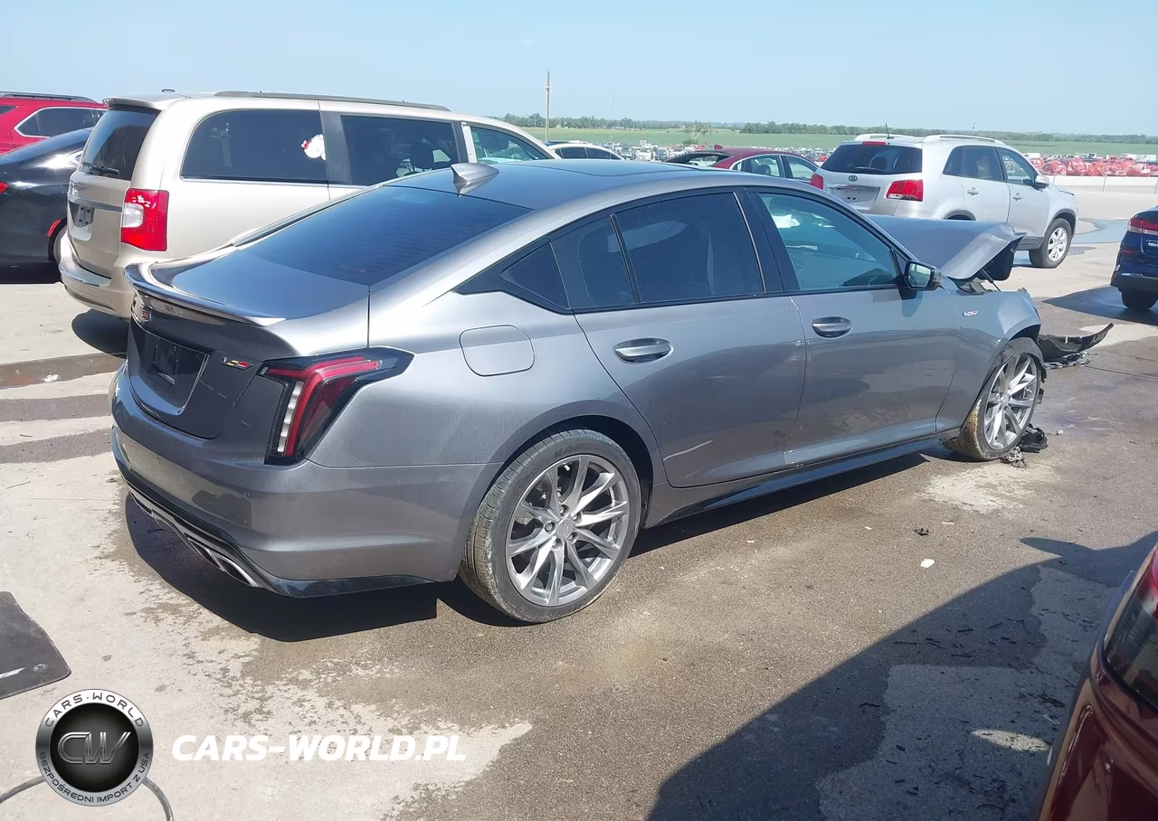 2022 Cadillac Ct5-V V-Series VIN:1G6DV5RW4N0116772 - 4