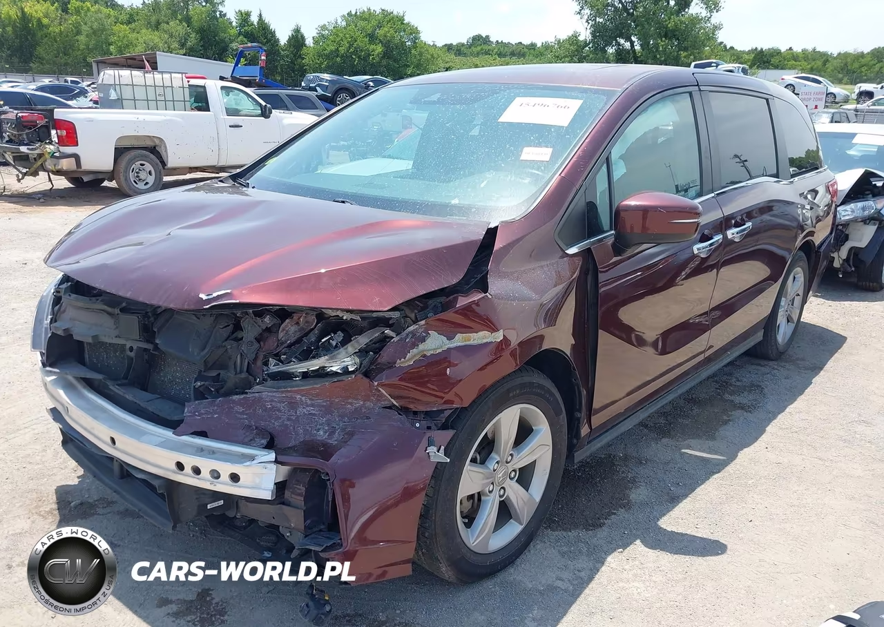 2020 Honda Odyssey Ex-L-Ex-L W-Navi Res VIN:5FNRL6H75LB009950 - 2