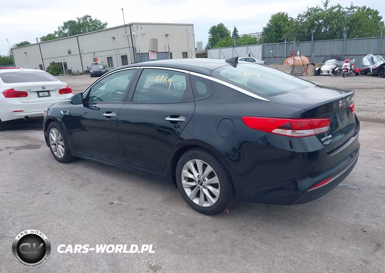 2018 Kia Optima Lx VIN:5XXGT4L35JG265855 - 3