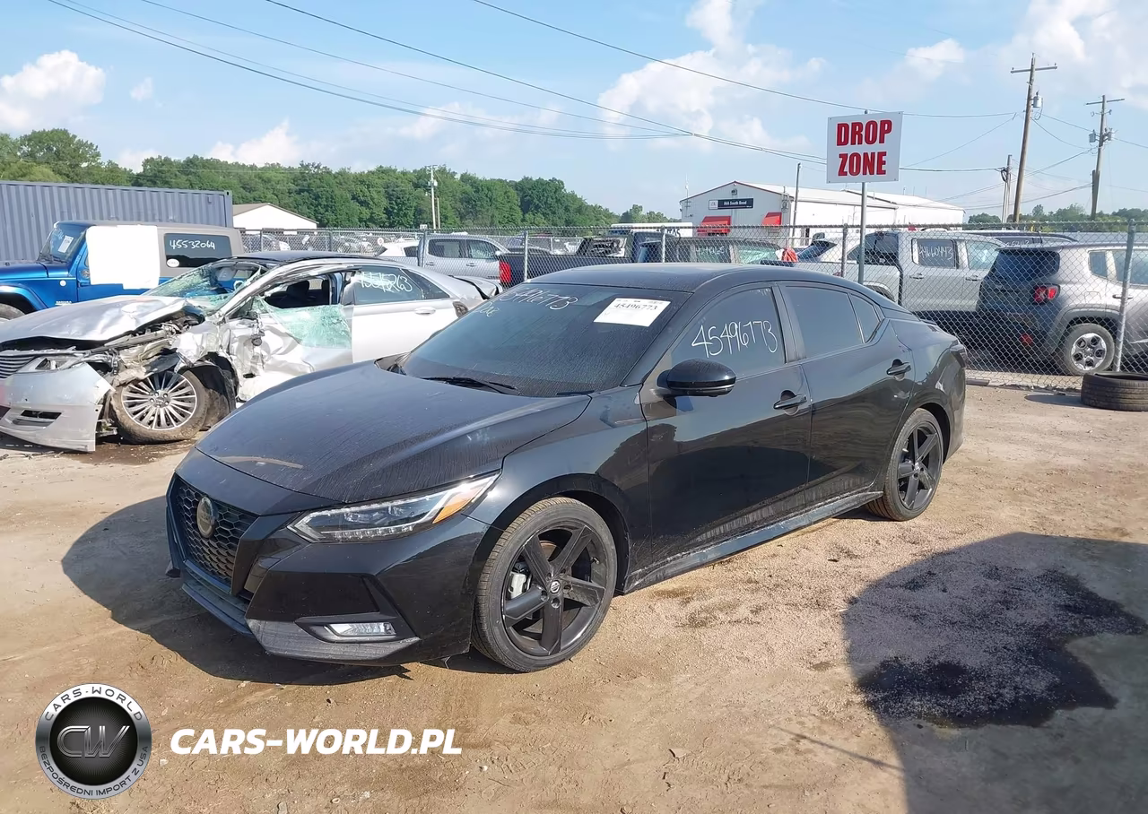 2021 Nissan Sentra Sr Xtronic Cvt VIN:3N1AB8DV9MY233277 - 2