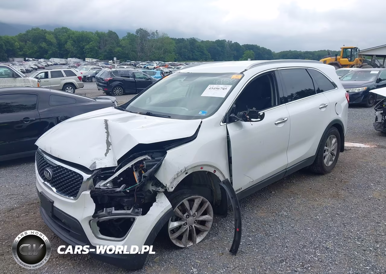 2016 Kia Sorento 2.4L Lx VIN:5XYPGDA35GG014958 - 2