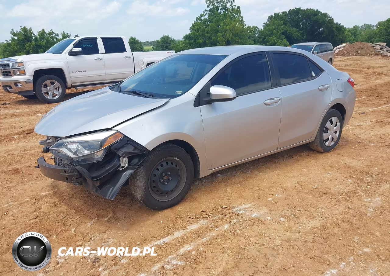 2015 Toyota Corolla L VIN:5YFBURHE7FP336132 - 2