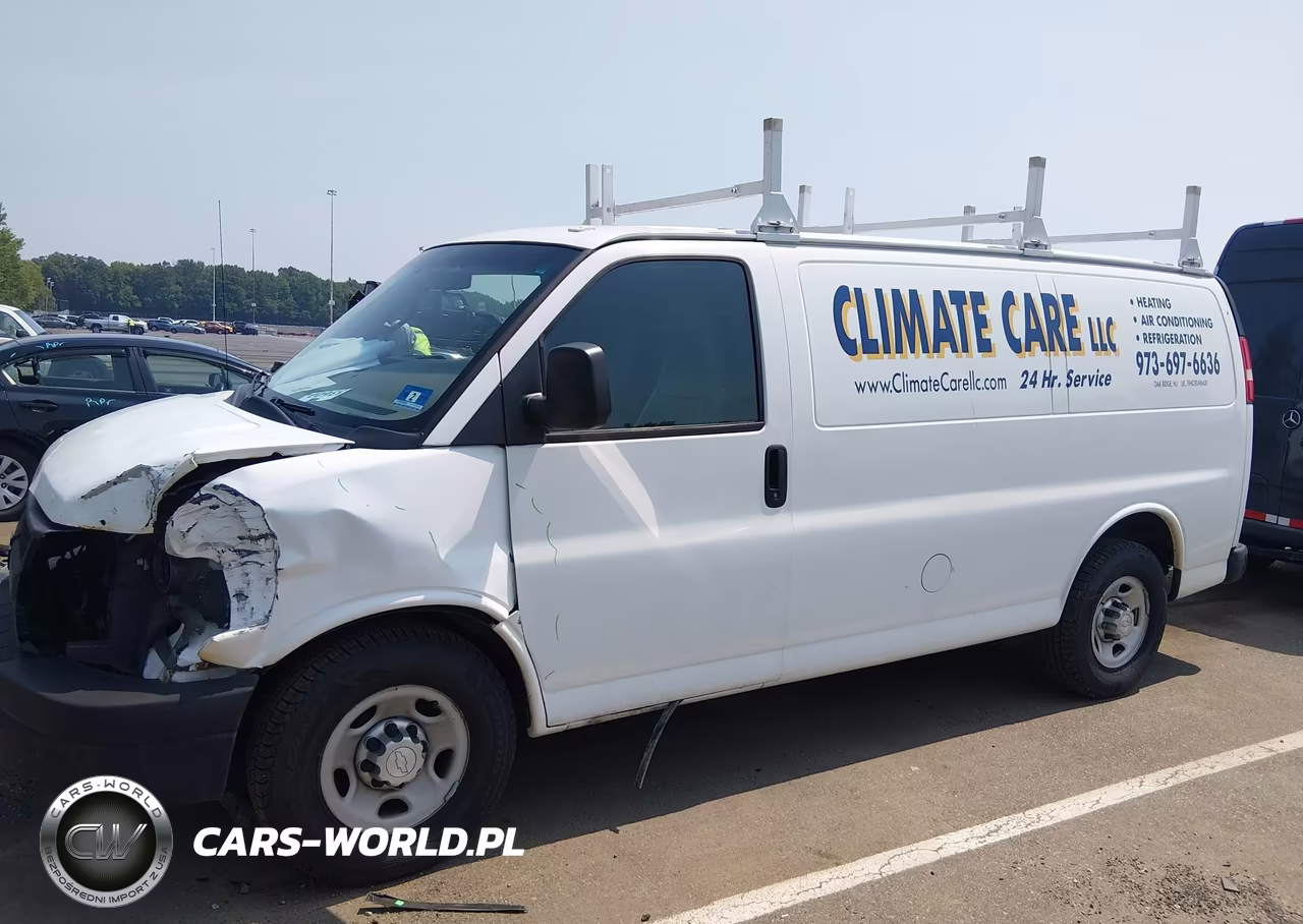 2016 Chevrolet Express 2500 Work Van VIN:1GCWGAFF5G1163724 - 2