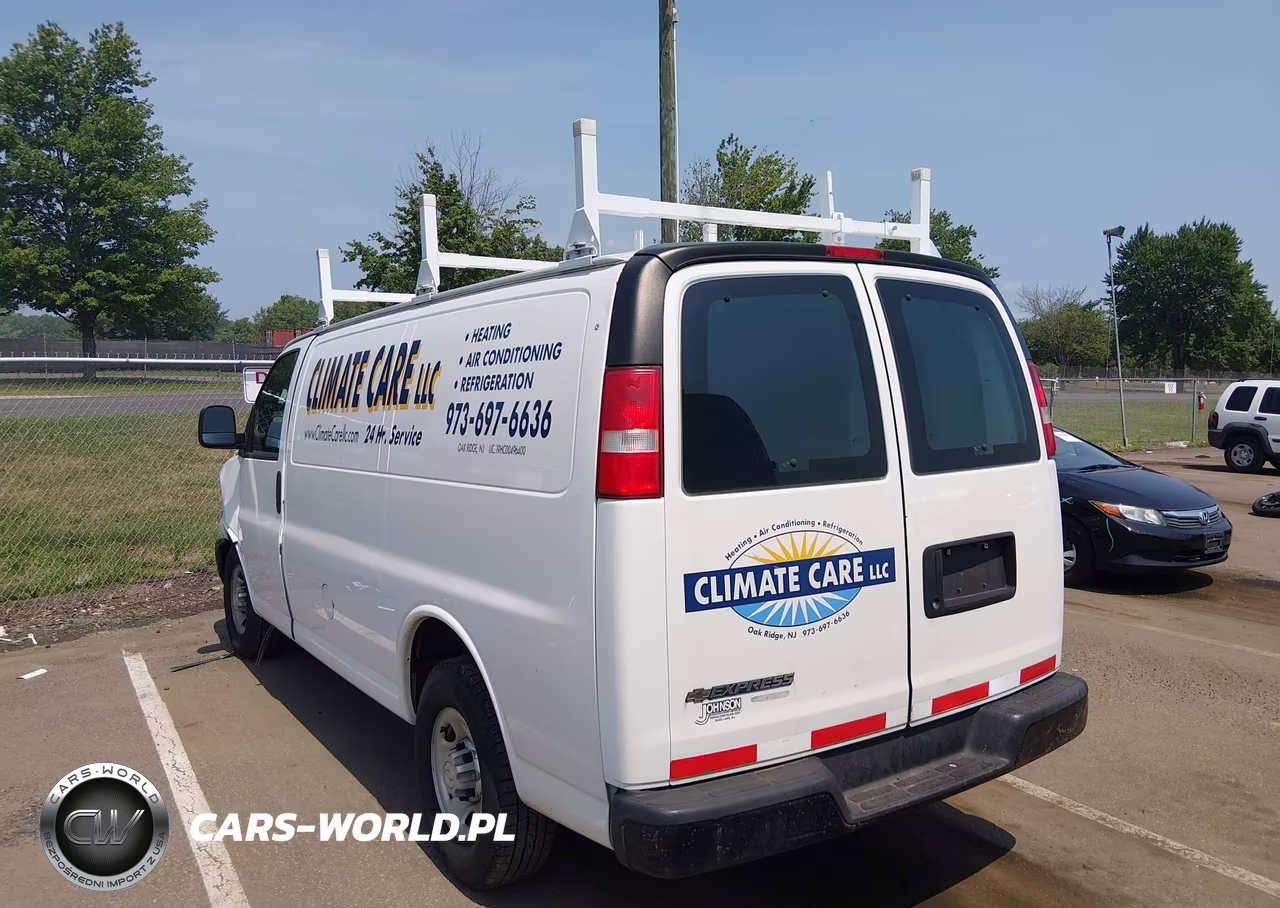 2016 Chevrolet Express 2500 Work Van VIN:1GCWGAFF5G1163724 - 3