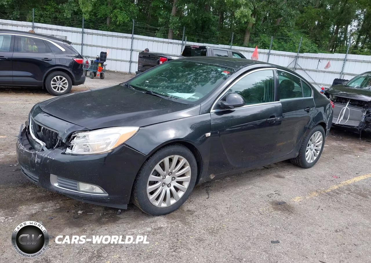2011 Buick Regal Cxl Turbo Russelsheim VIN:W04GW5EV9B1093297 - 2