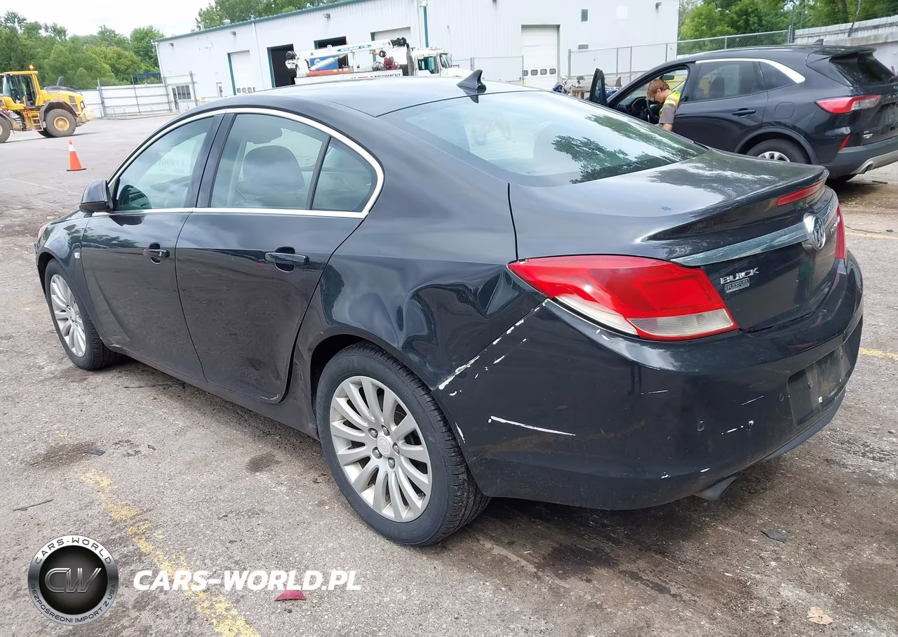 2011 Buick Regal Cxl Turbo Russelsheim VIN:W04GW5EV9B1093297 - 3