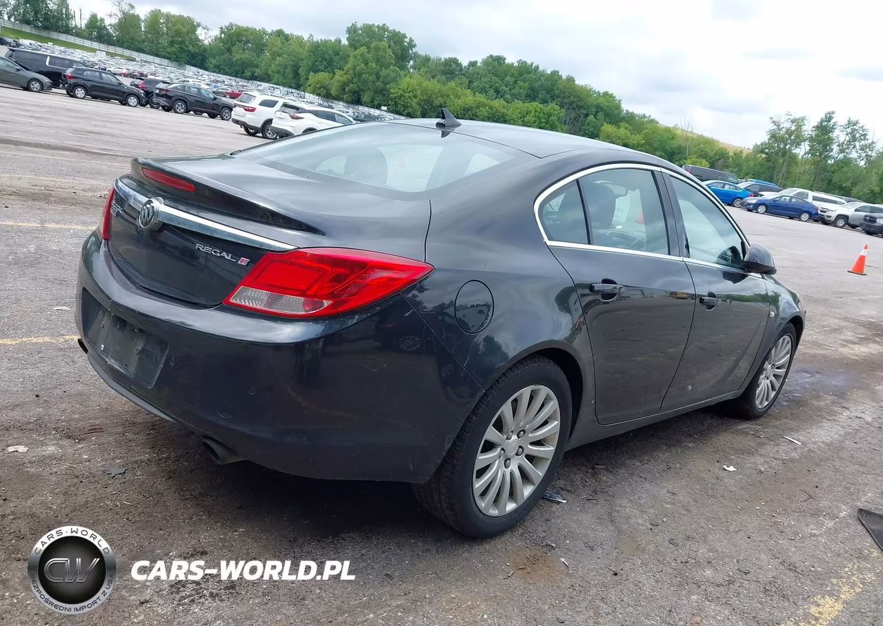 2011 Buick Regal Cxl Turbo Russelsheim VIN:W04GW5EV9B1093297 - 4