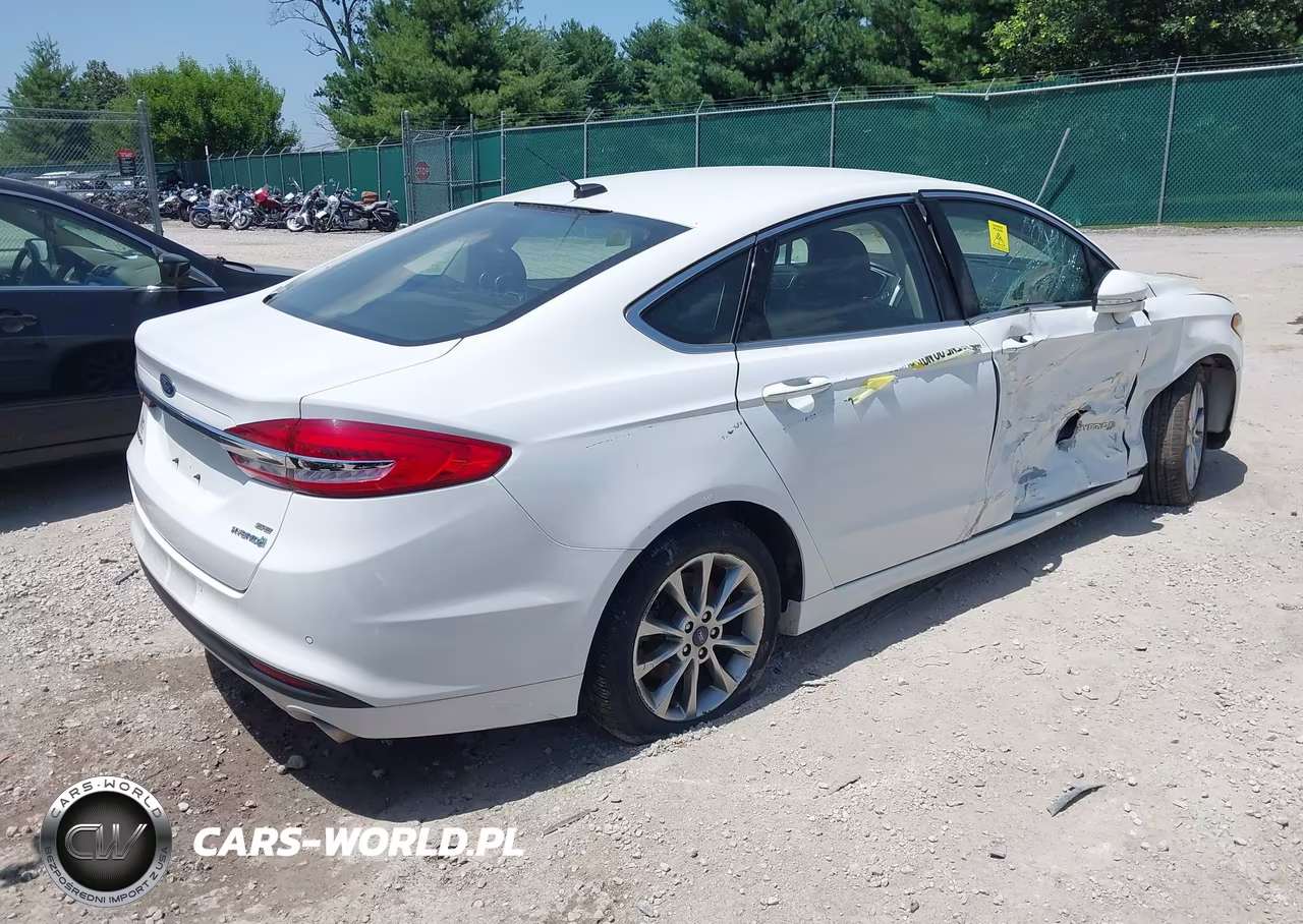 2017 Ford Fusion Hybrid Se VIN:3FA6P0LU3HR409485 - 4