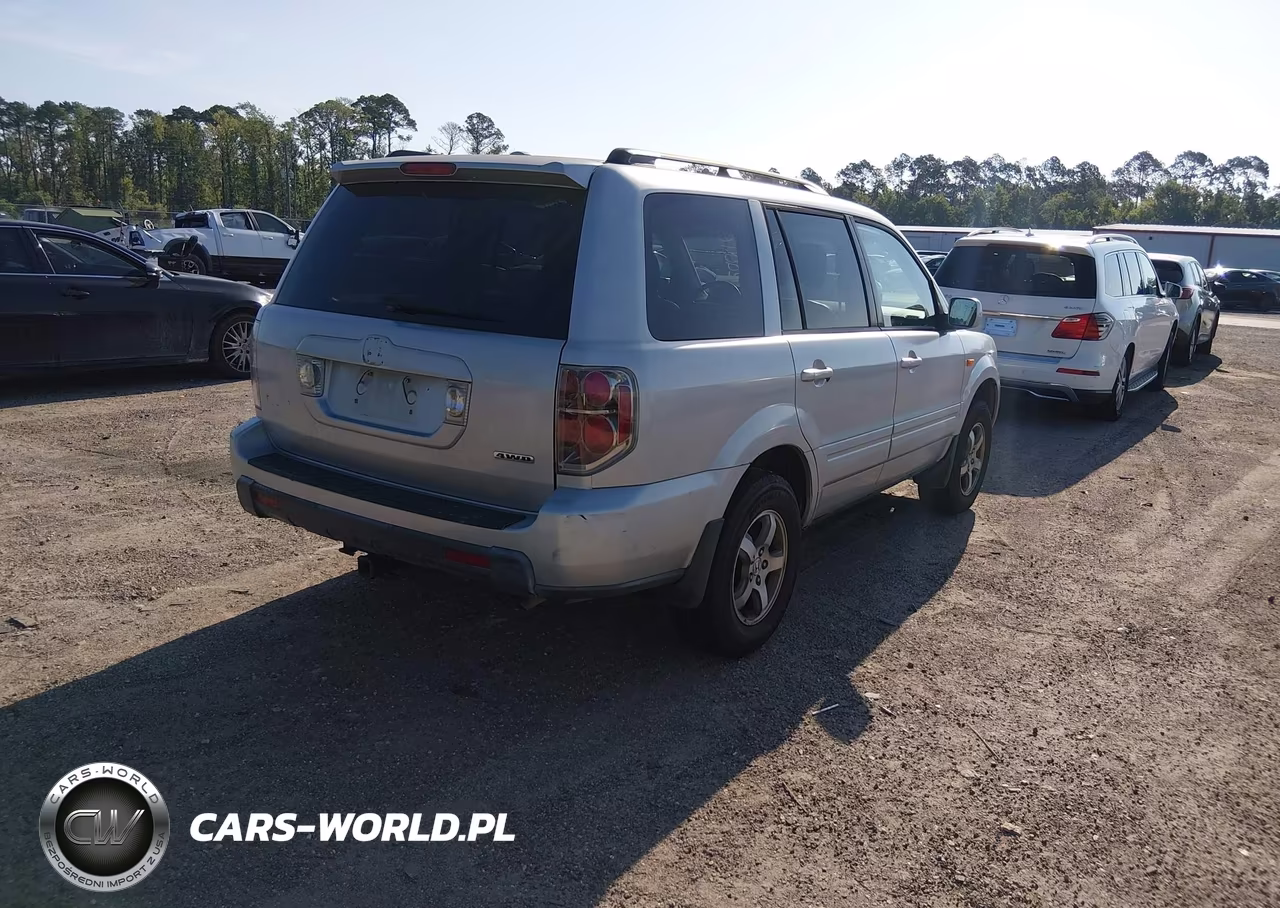2006 Honda Pilot Ex-L VIN:5FNYF185X6B011301 - 4
