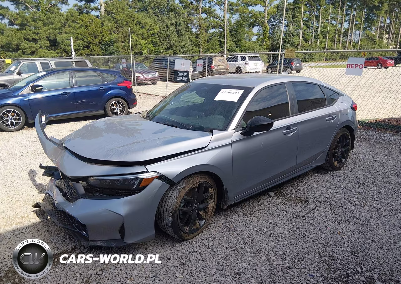 2026 Honda Civic Sport VIN:19XFL2H88TE015316 - 2