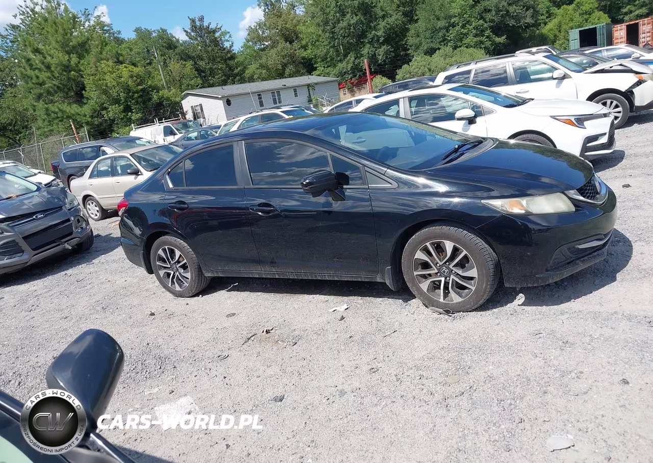 2014 Honda Civic Ex VIN:19XFB2F89EE016158 - 13