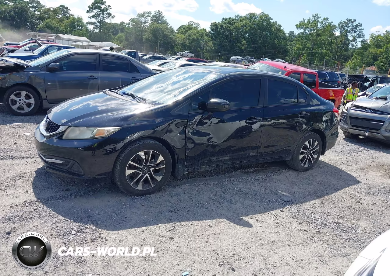 2014 Honda Civic Ex VIN:19XFB2F89EE016158 - 14