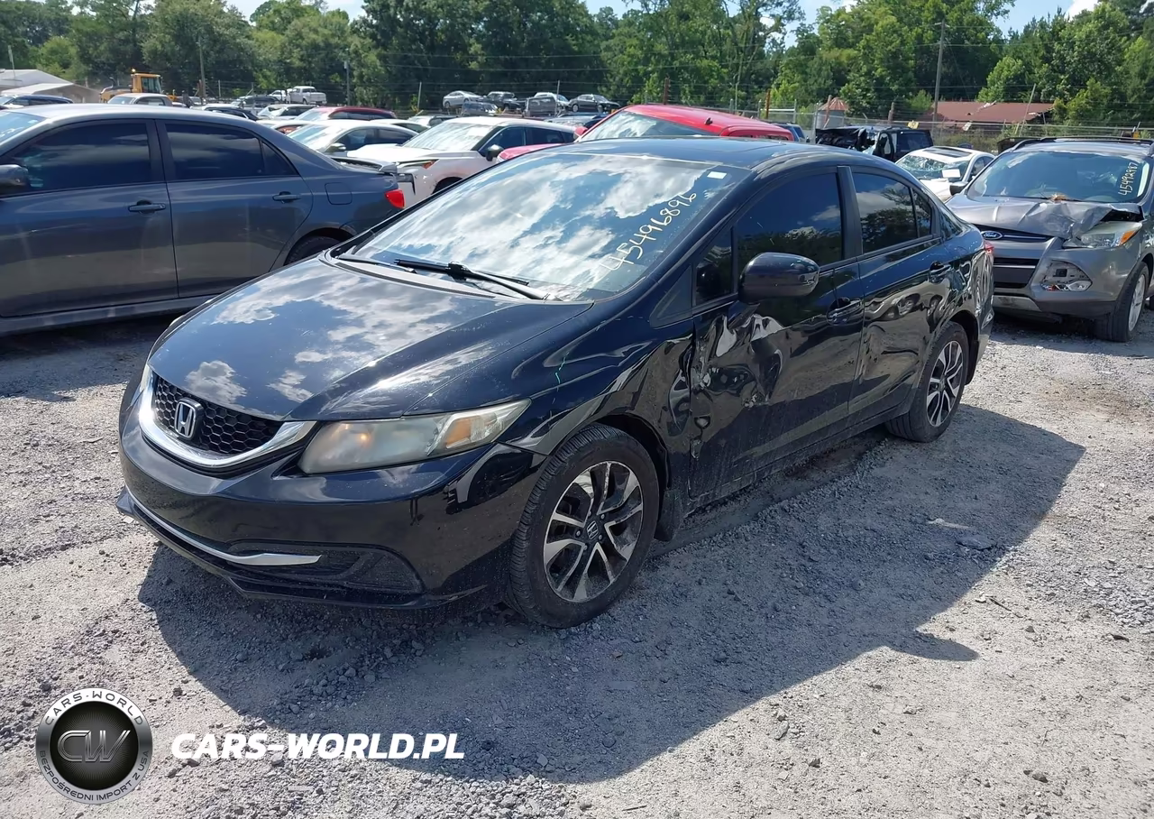 2014 Honda Civic Ex VIN:19XFB2F89EE016158 - 2