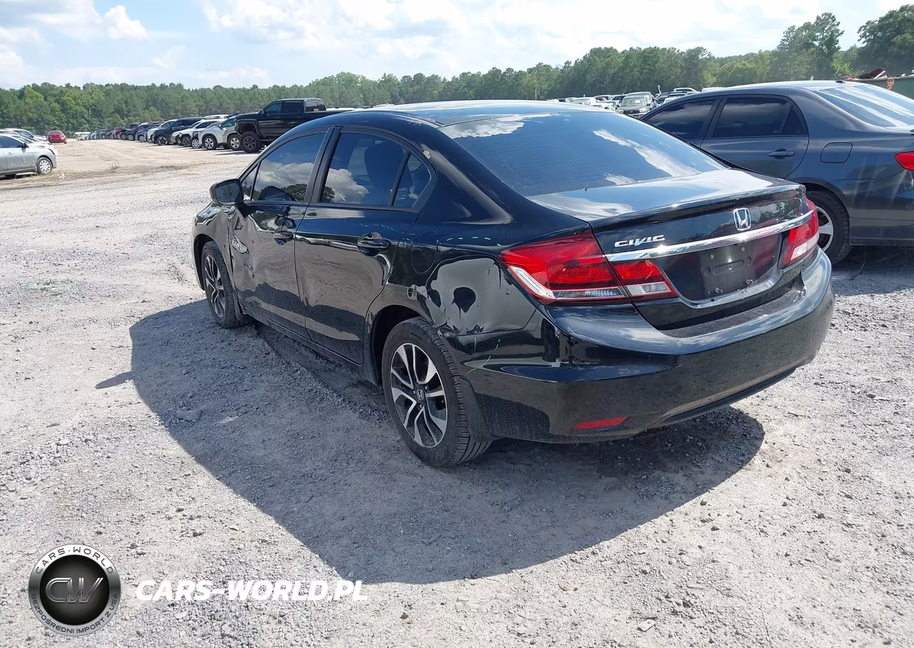 2014 Honda Civic Ex VIN:19XFB2F89EE016158 - 3
