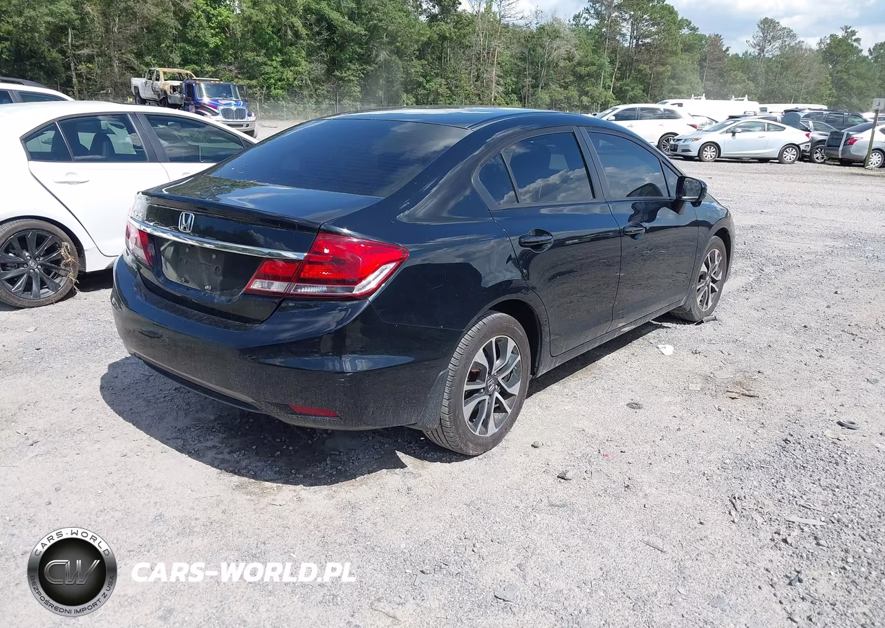 2014 Honda Civic Ex VIN:19XFB2F89EE016158 - 4