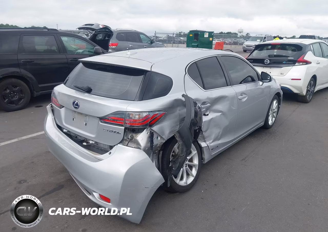 2011 Lexus Ct 200H Premium VIN:JTHKD5BH9B2034943 - 4