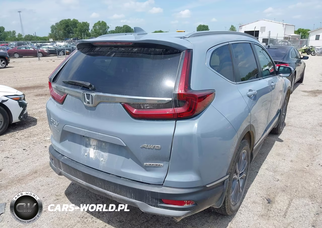 2020 Honda Cr-V Awd Touring VIN:5J6RW2H9XLL029667 - 4