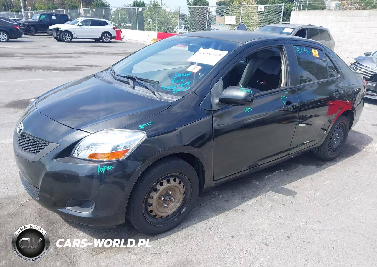 2010 Toyota Yaris VIN:JTDBT4K31A1374613 - 2