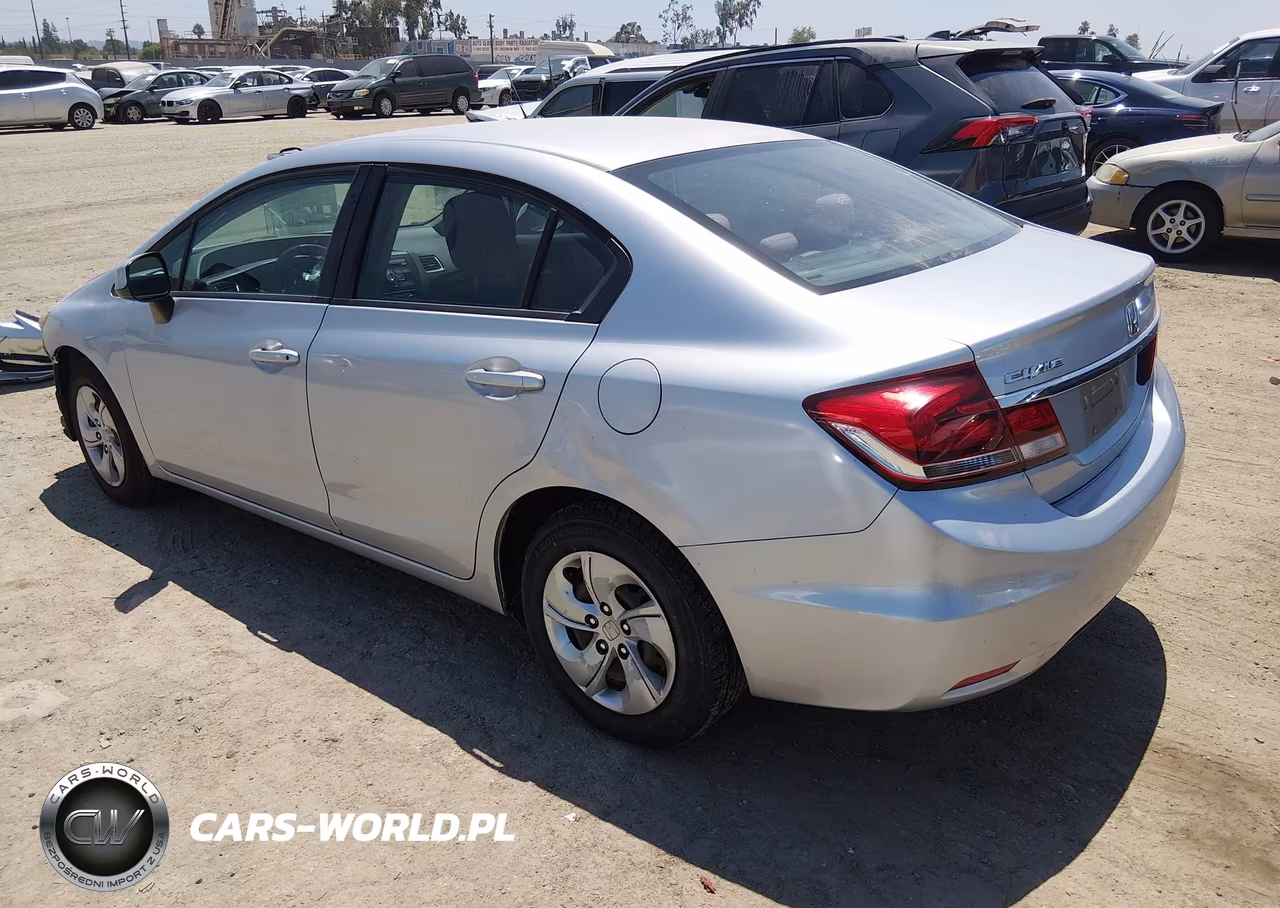 2013 Honda Civic Lx VIN:19XFB2F58DE236492 - 3