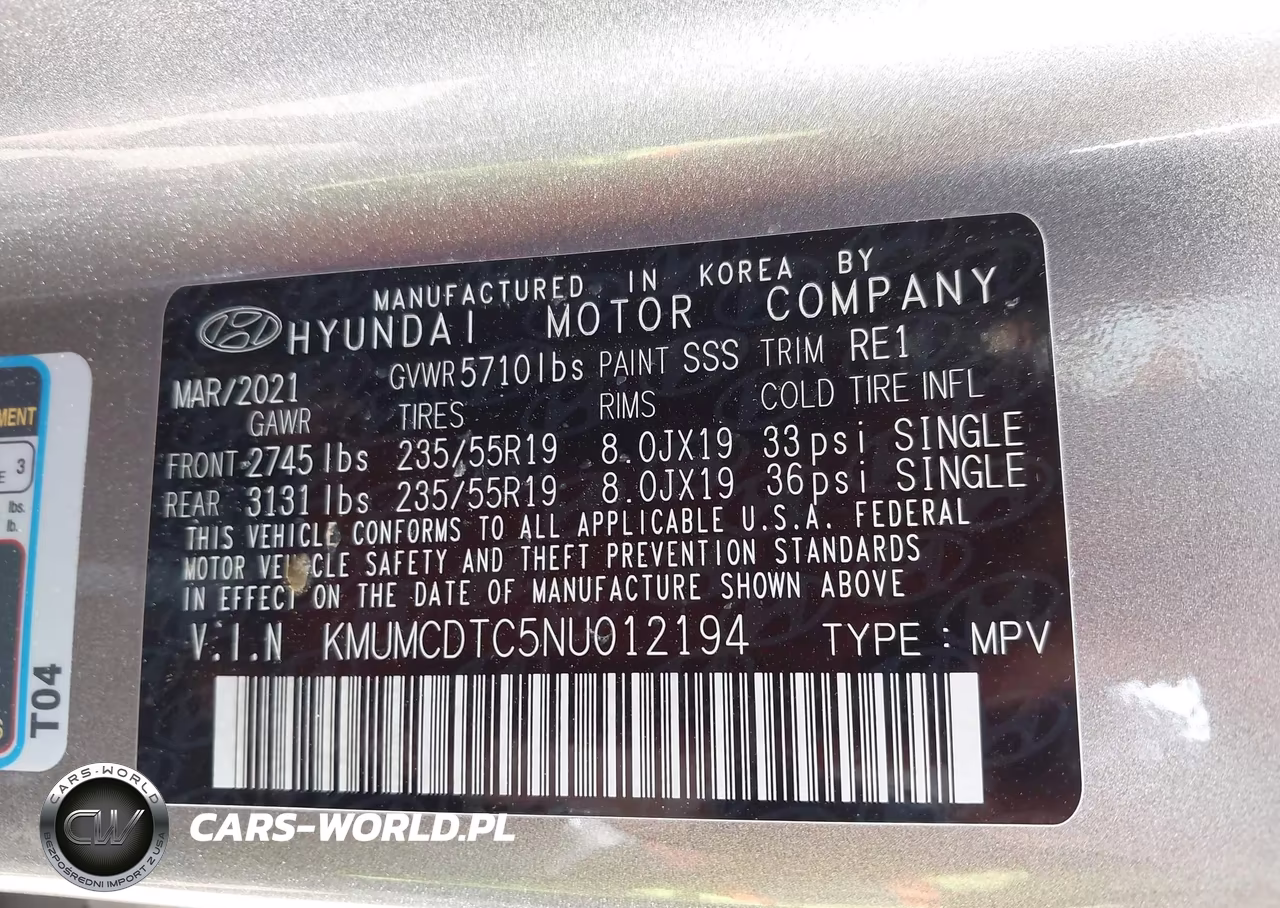 2022 Genesis Gv70 3.5T Awd Sport VIN:KMUMCDTC5NU012194 - 9