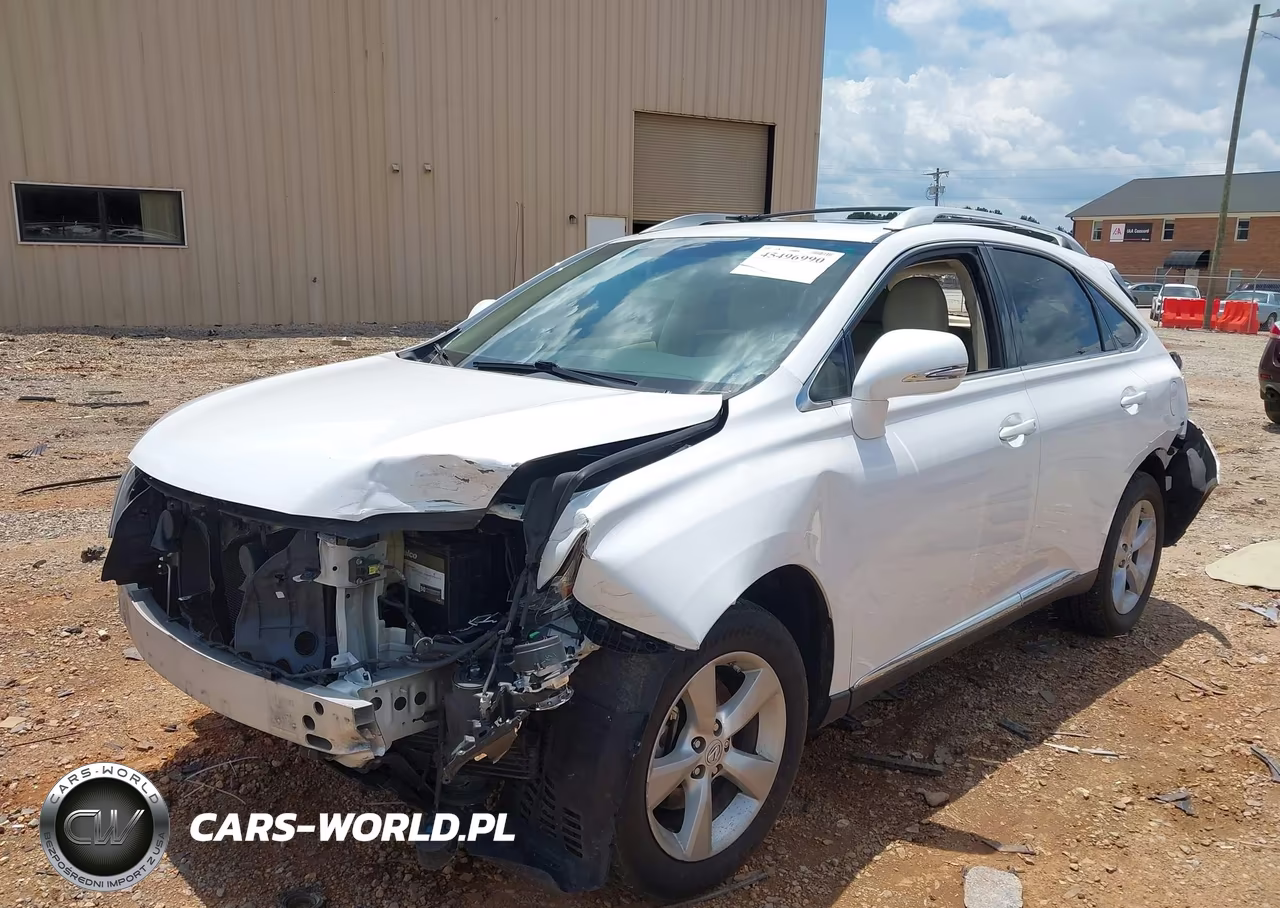 2012 Lexus Rx 350 VIN:2T2BK1BA7CC125680 - 2