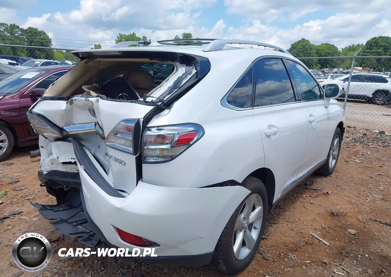 2012 Lexus Rx 350 VIN:2T2BK1BA7CC125680 - 4