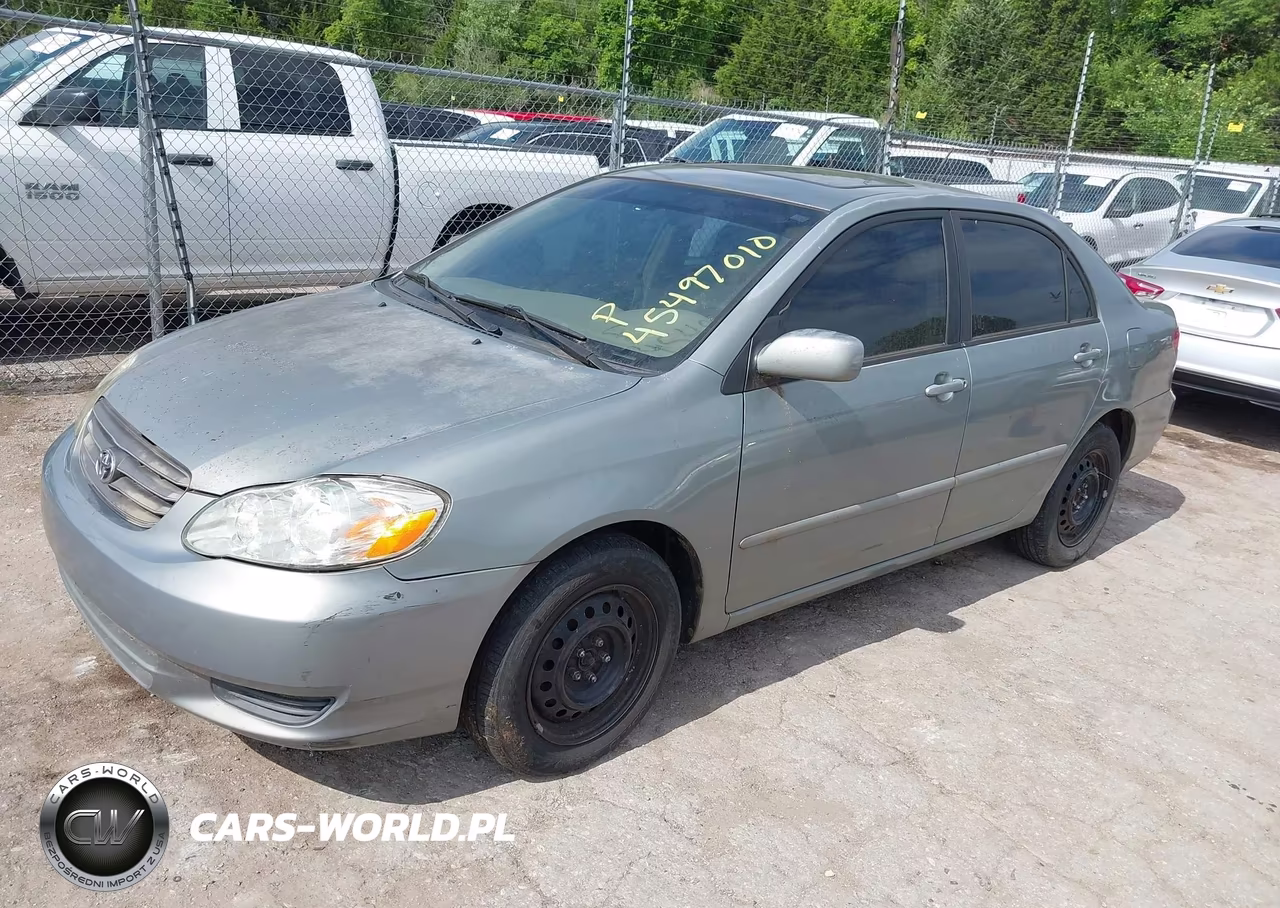 2003 Toyota Corolla Le VIN:2T1BR38E63C096498 - 2