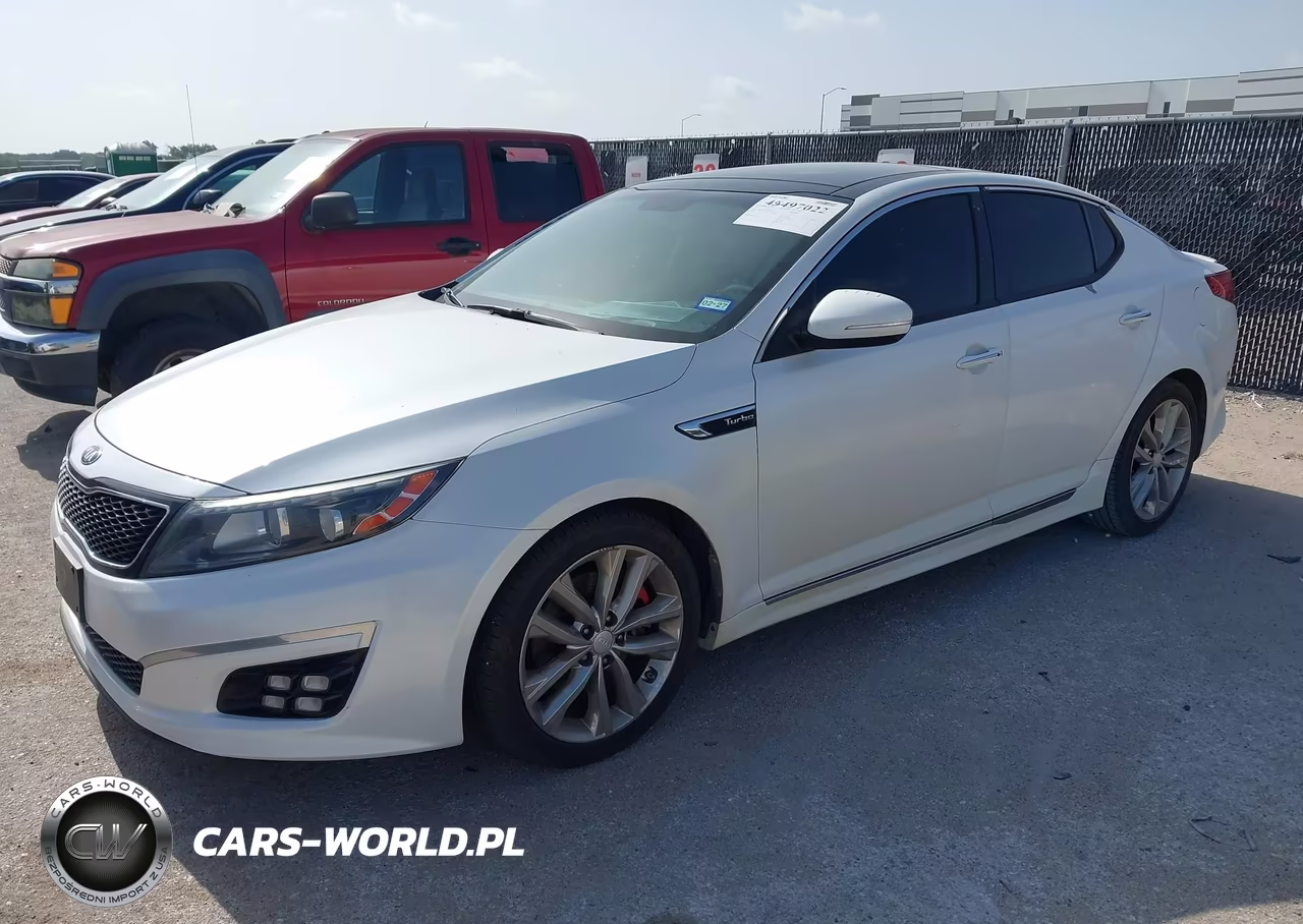 2015 Kia Optima Sxl Turbo VIN:5XXGR4A63FG404335 - 2