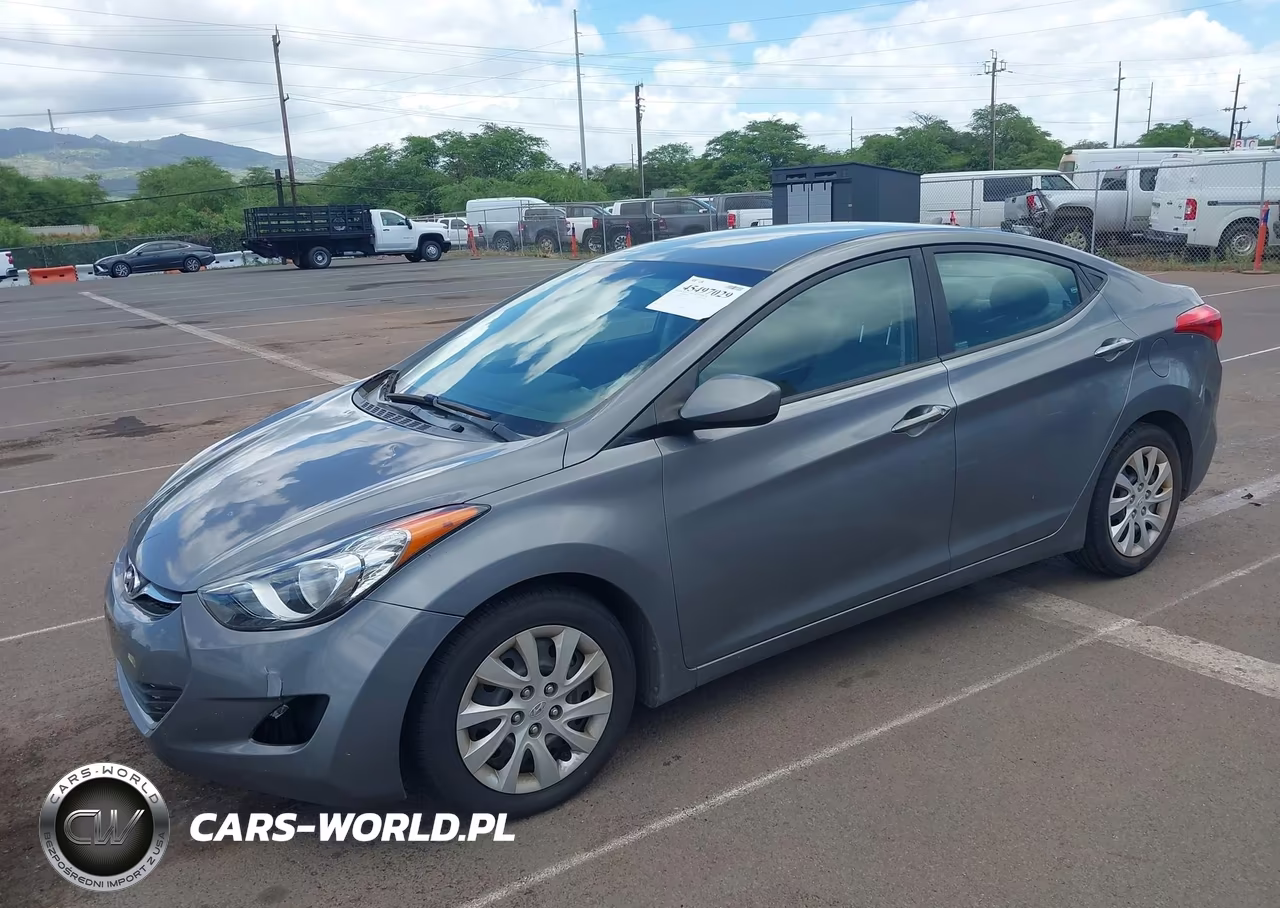 2012 Hyundai Elantra Gls VIN:5NPDH4AE9CH119233 - 2
