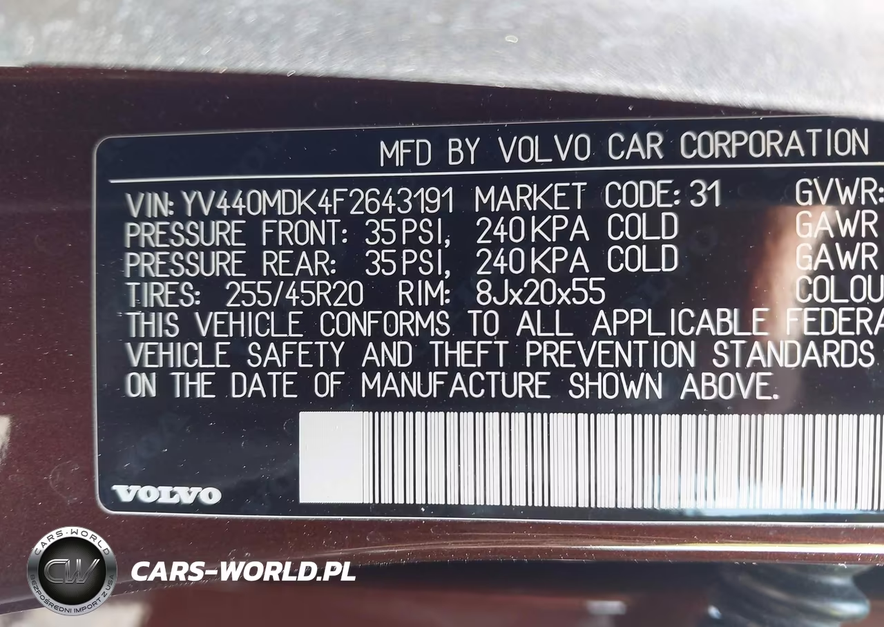 2015 Volvo Xc60 T5 Premier VIN:YV440MDK4F2643191 - 9