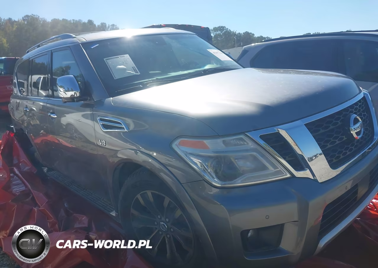 2017 Nissan Armada Platinum VIN:JN8AY2NE0H9703400 - 1
