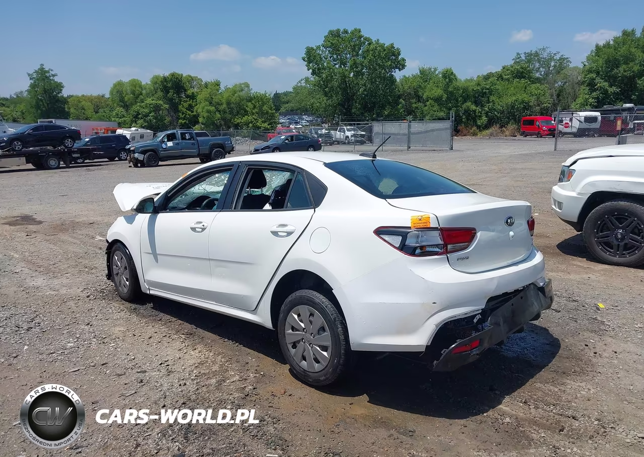 2020 Kia Rio S VIN:3KPA24AD8LE317253 - 3