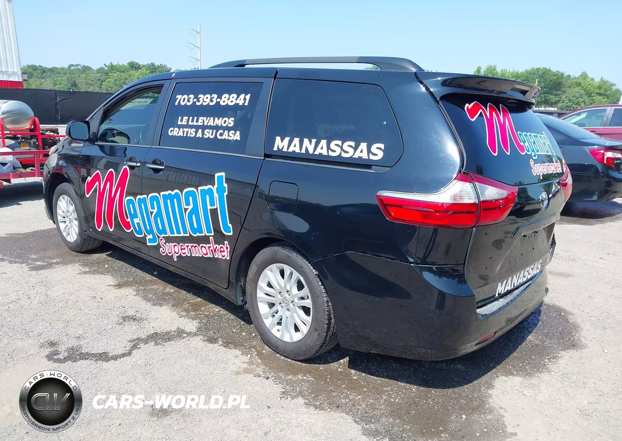 2017 Toyota Sienna Xle 8 Passenger VIN:5TDYZ3DCXHS768818 - 3