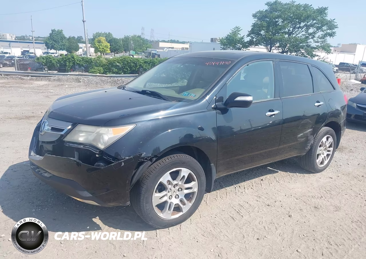 2008 Acura Mdx VIN:2HNYD28298H551733 - 2