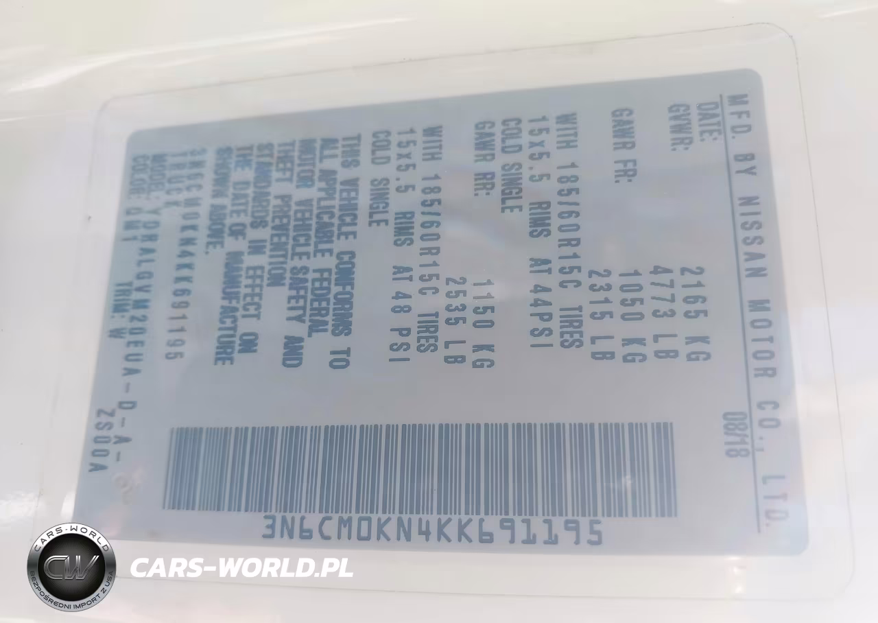 2019 Nissan Nv200 Sv VIN:3N6CM0KN4KK691195 - 9