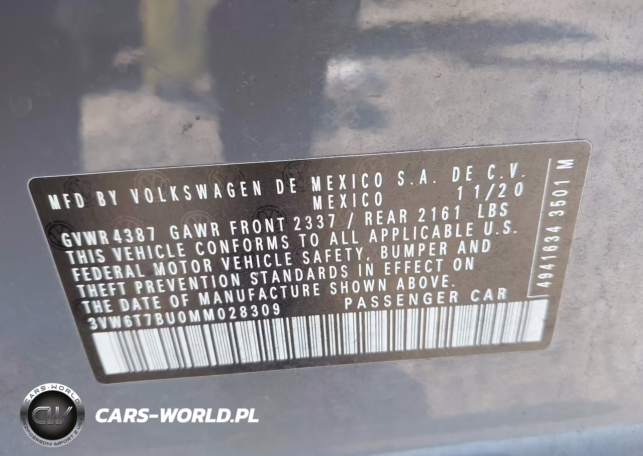 2021 Volkswagen Jetta Gli 2.0T Autobahn-2.0T S VIN:3VW6T7BU0MM028309 - 9