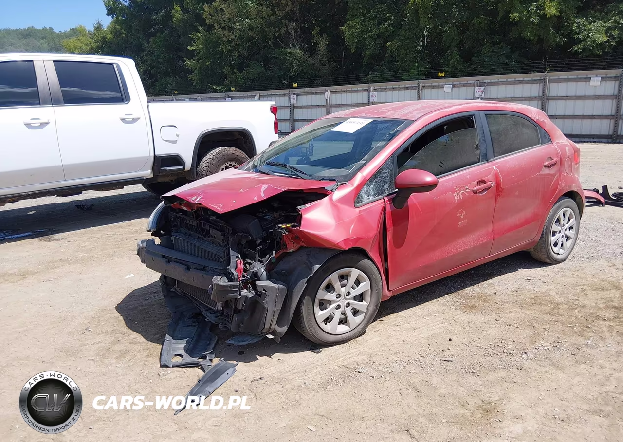 2012 Kia Rio5 Lx VIN:KNADM5A38C6021592 - 2