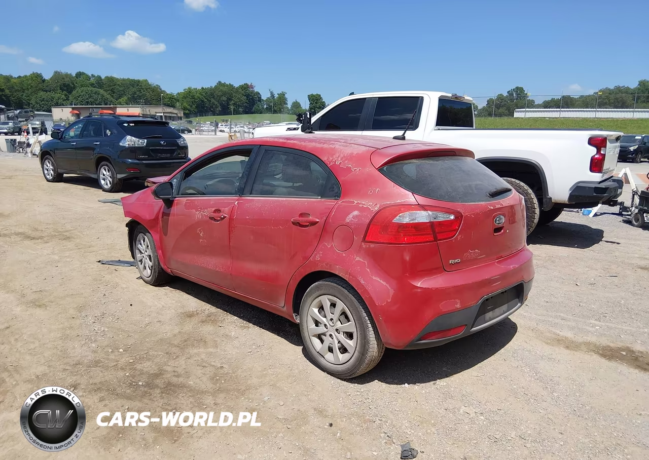 2012 Kia Rio5 Lx VIN:KNADM5A38C6021592 - 3
