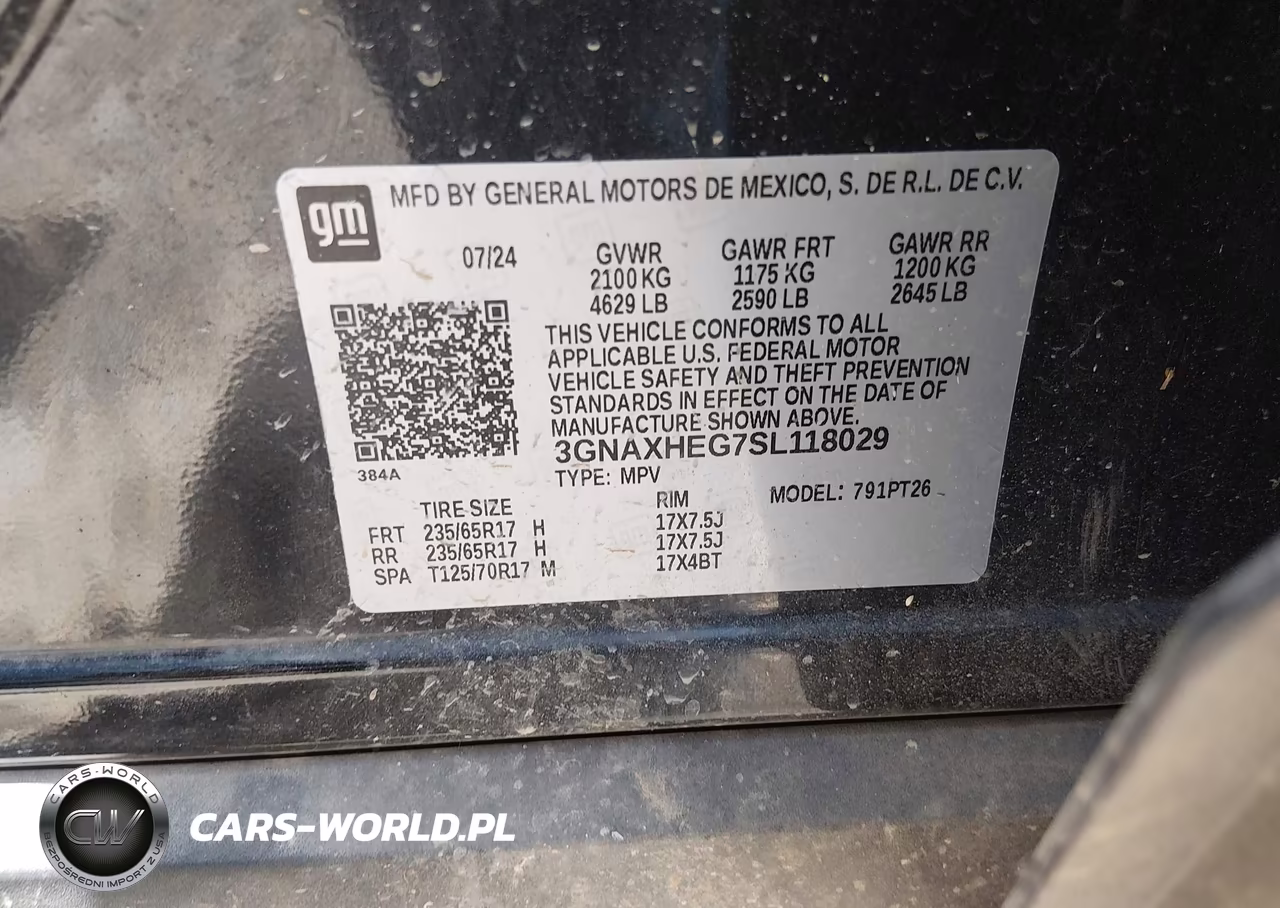 2025 Chevrolet Equinox Fwd Lt VIN:3GNAXHEG7SL118029 - 9