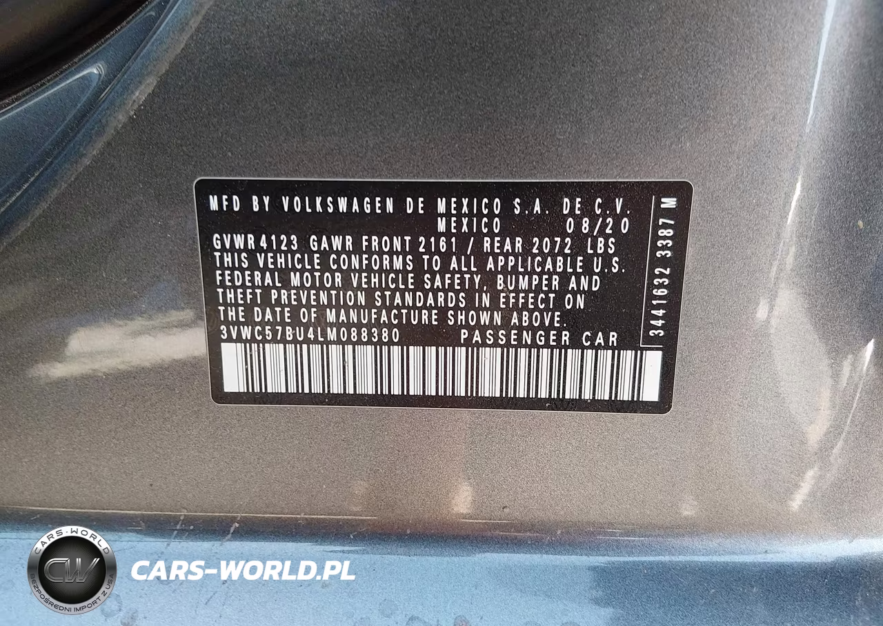 2020 Volkswagen Jetta 1.4T R-Line-1.4T S-1.4T Se VIN:3VWC57BU4LM088380 - 9