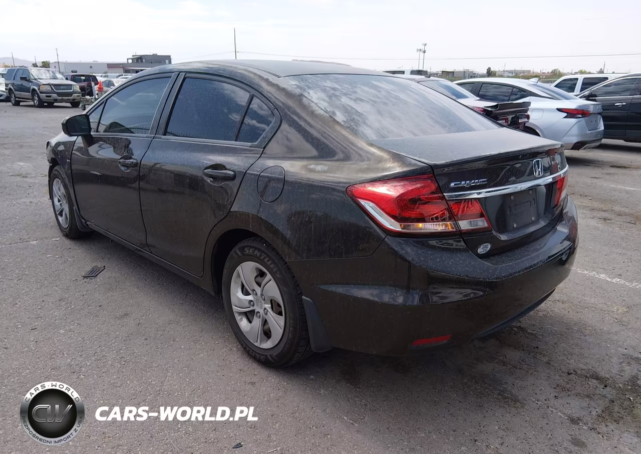 2014 Honda Civic Lx VIN:2HGFB2F59EH522200 - 3