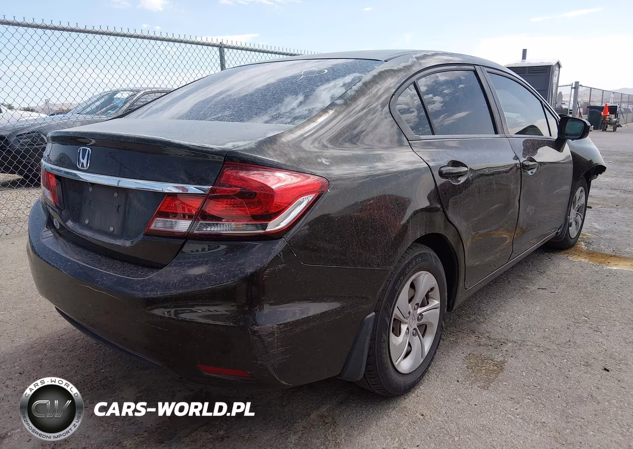 2014 Honda Civic Lx VIN:2HGFB2F59EH522200 - 4