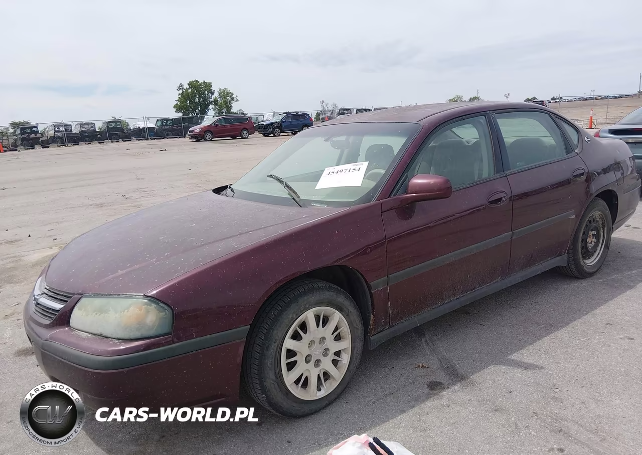 2003 Chevrolet Impala VIN:2G1WF52E239392125 - 2