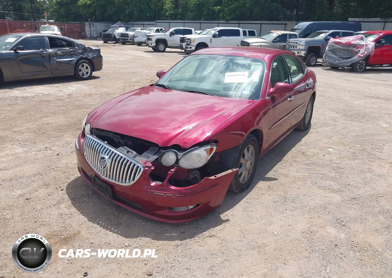 2008 Buick Lacrosse Cxl VIN:2G4WD582X81335036 - 2