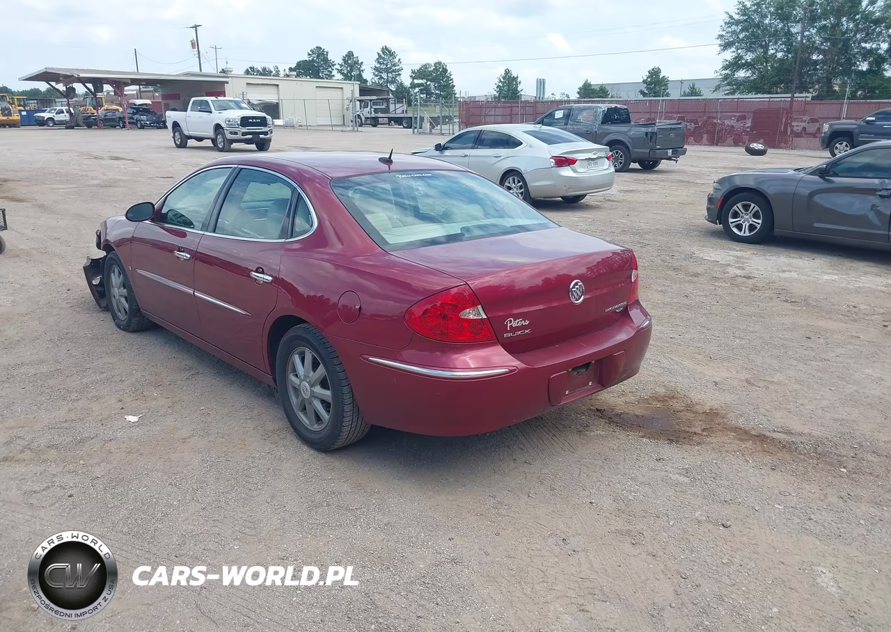 2008 Buick Lacrosse Cxl VIN:2G4WD582X81335036 - 3