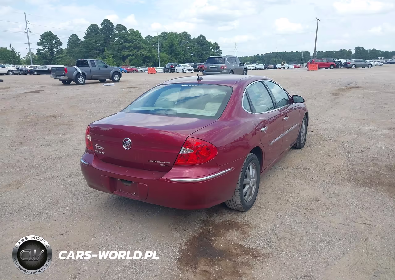 2008 Buick Lacrosse Cxl VIN:2G4WD582X81335036 - 4