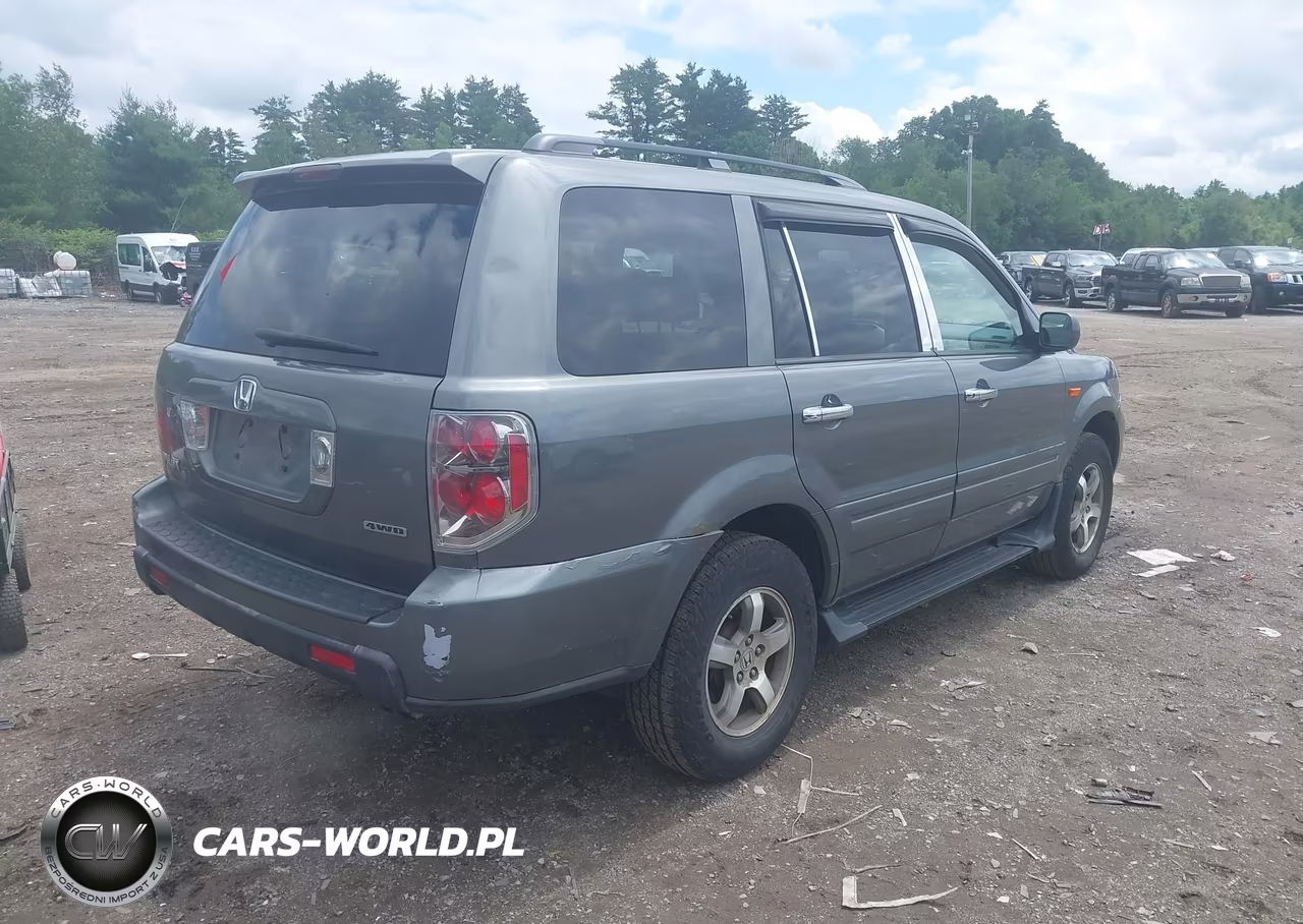 2008 Honda Pilot Ex VIN:5FNYF18498B019450 - 2