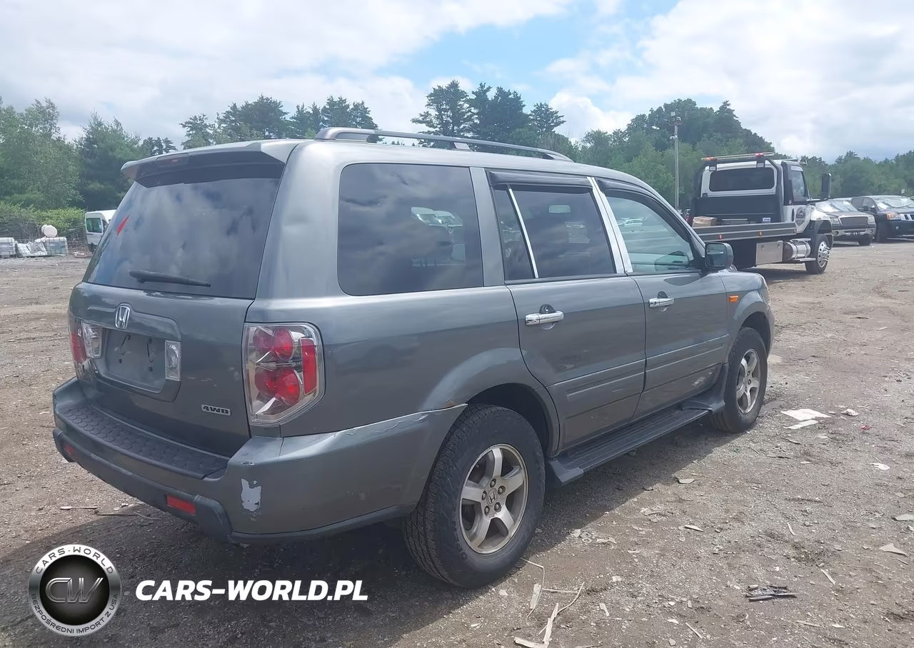 2008 Honda Pilot Ex VIN:5FNYF18498B019450 - 4